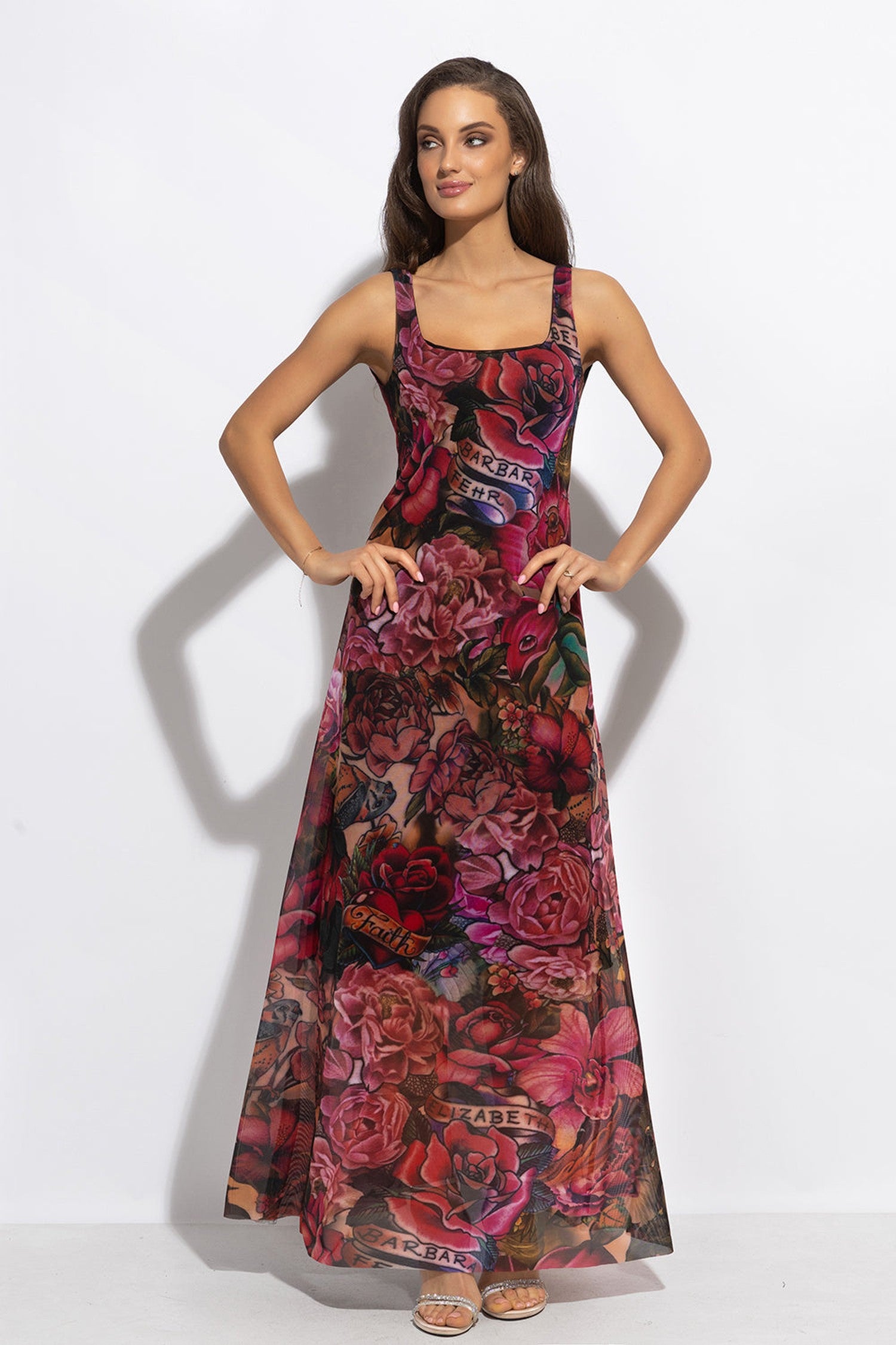 BACKLESS LONG DRESS - TATTOO STAR JIORO ДЪЛГА РОКЛЯ С ГОЛ ГРЪБ - TATTOO STAR JIORO