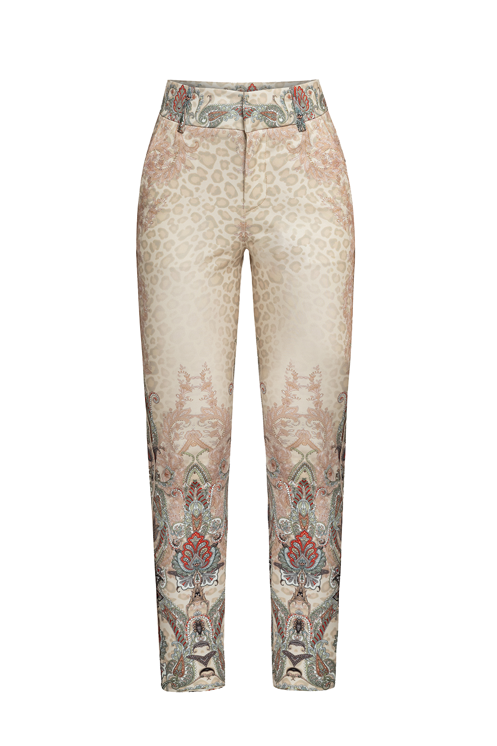 КЛАСИЧЕСКИ ПАНТАЛОН ОТ ВИСКОЗА – PAISLEY BEIGE