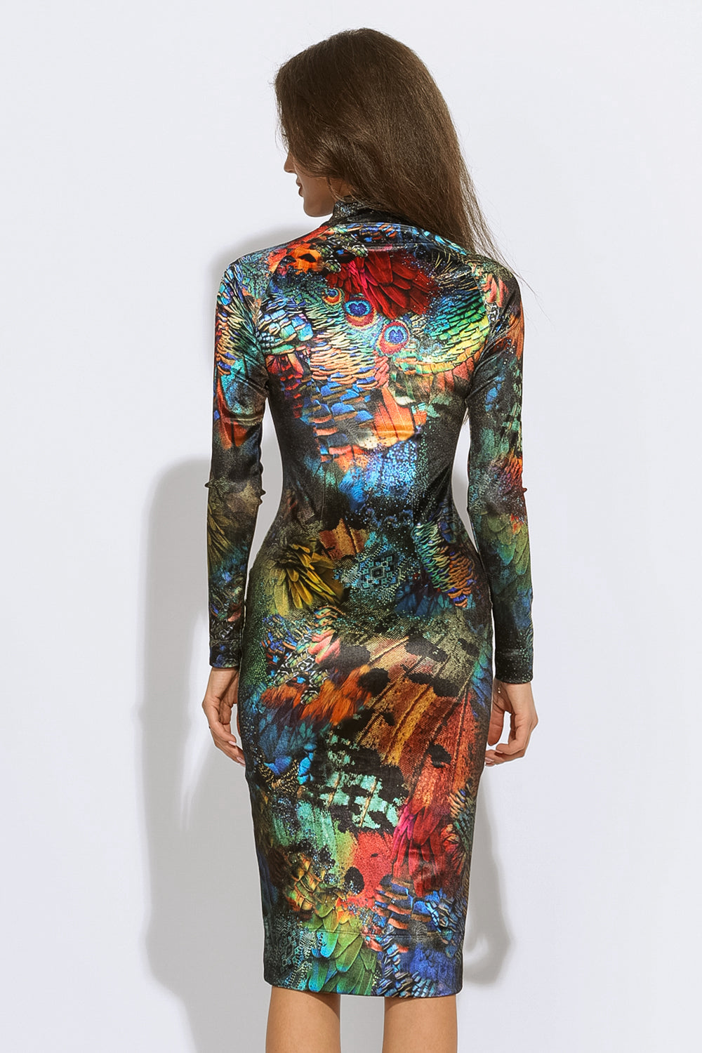 VELVET DRESS - AMAZONIA