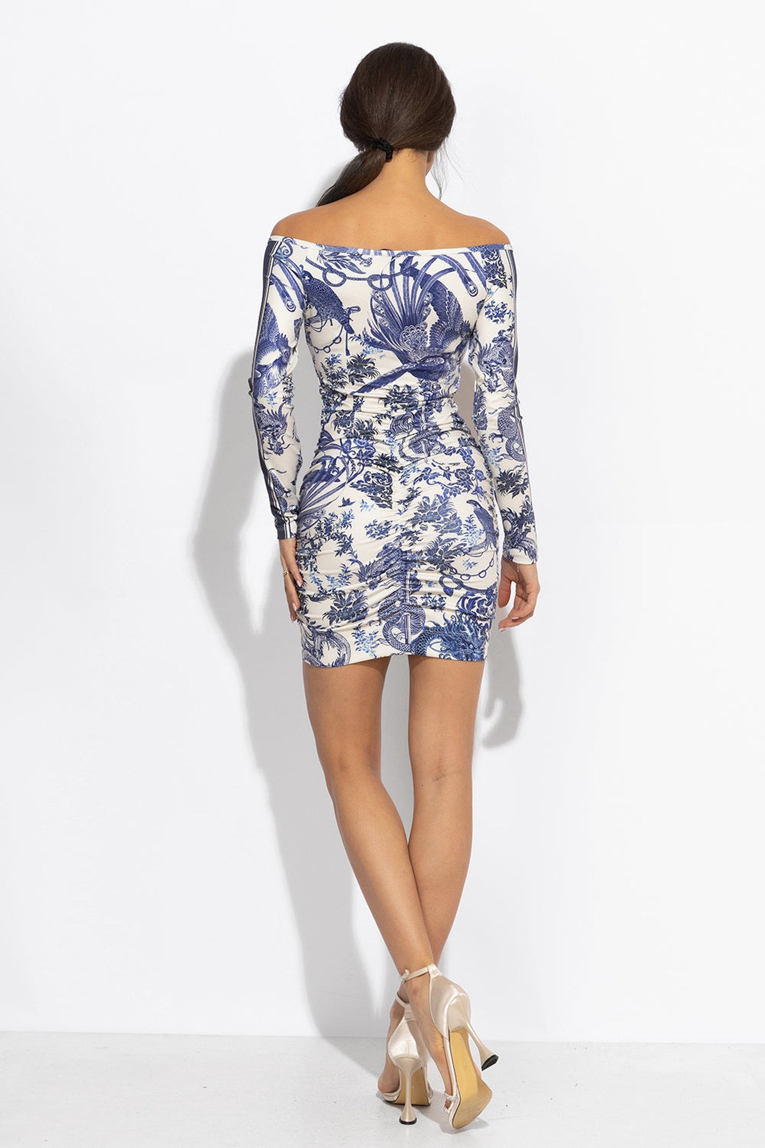 РОКЛЯ С ДЪЛЪГ РЪКАВ И НАБОРИ - ASIA SKY