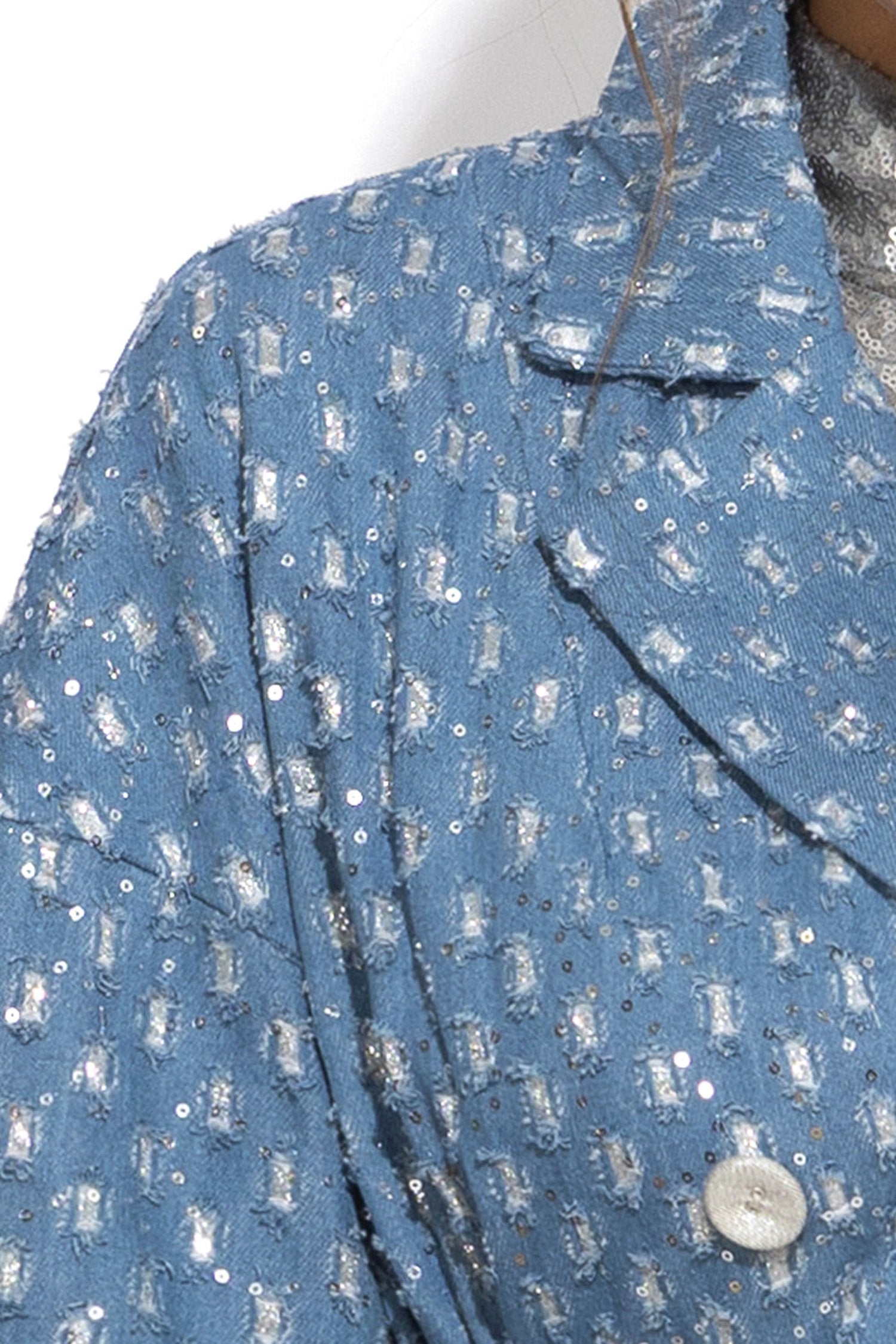 ЯКЕ ОТ ДЕНИМ С БРОКАТ - ESSENTIALS