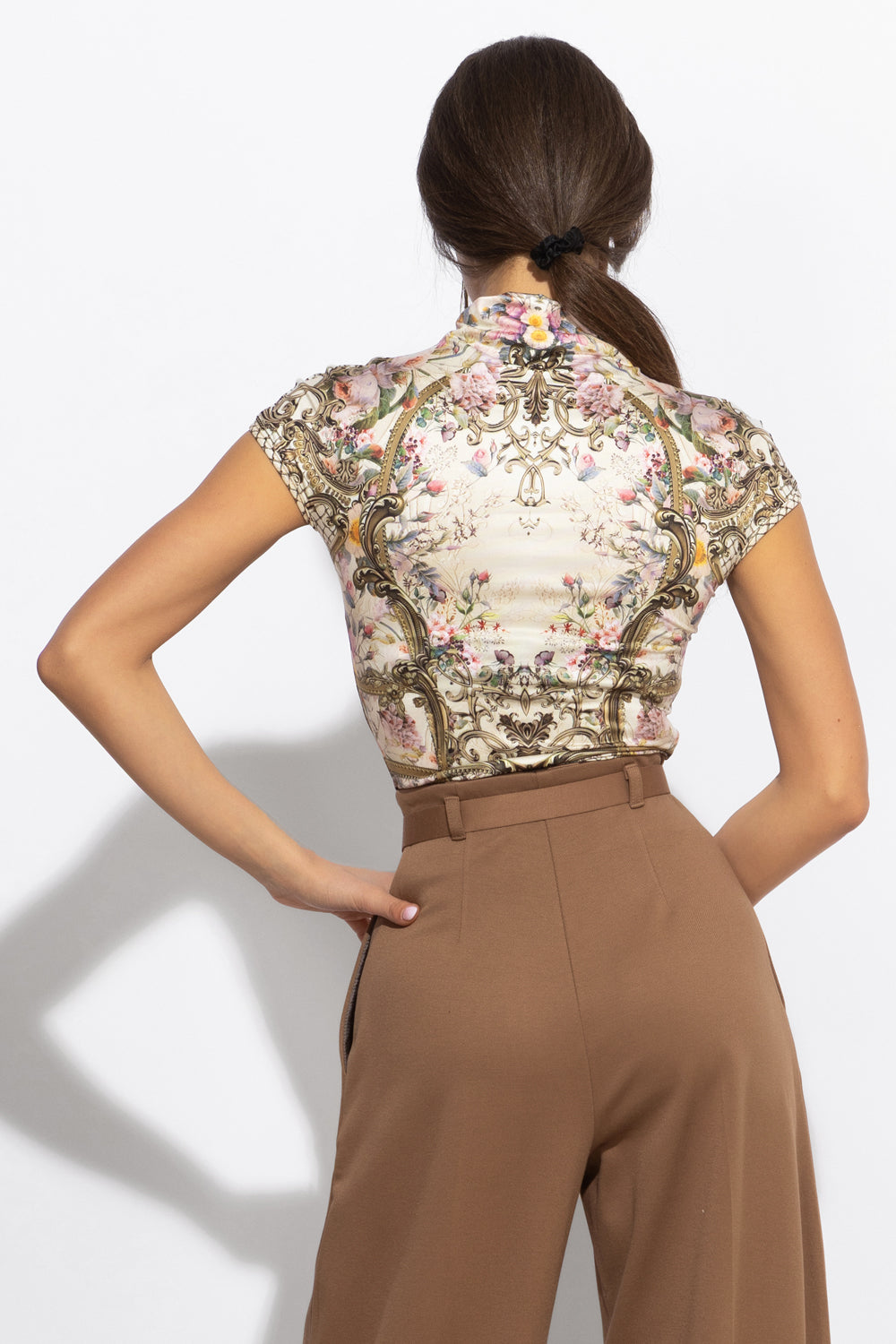 BASIC BLOUSE - BAROQUE FLOWERS