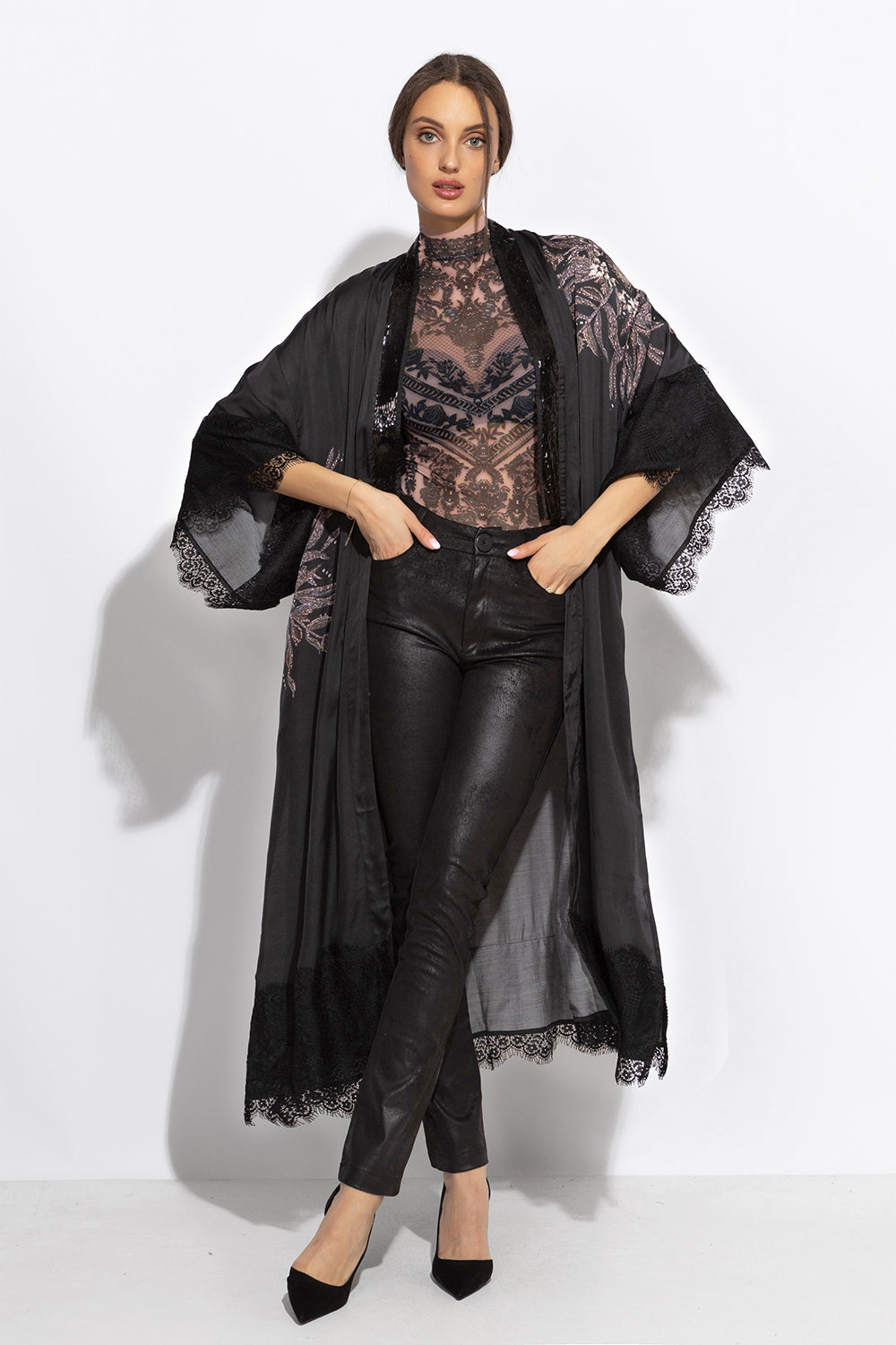 КИМОНО ОТ ВИСКОЗА - STAR DUST