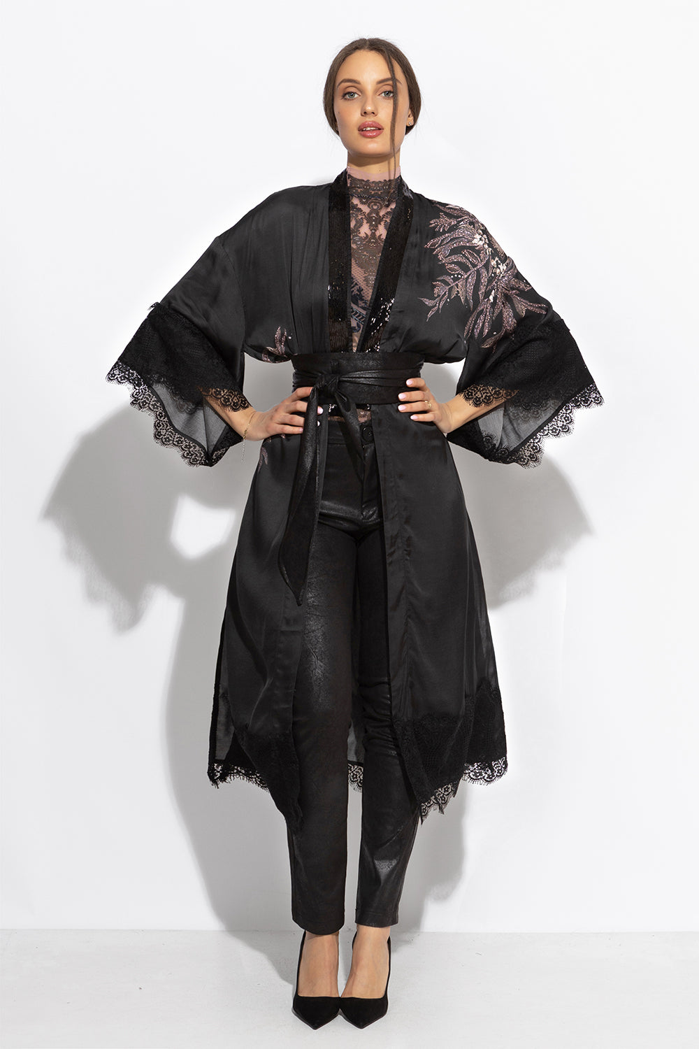 КИМОНО ОТ ВИСКОЗА - STAR DUST