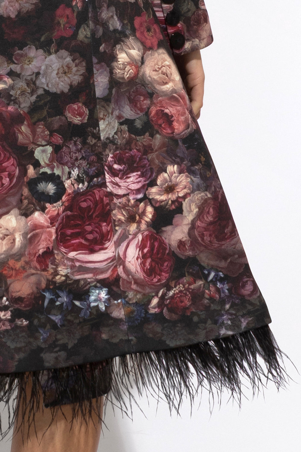 ПАЛТО ОТ СКУБА НЕОПРЕН - VINTAGE FLOWERS