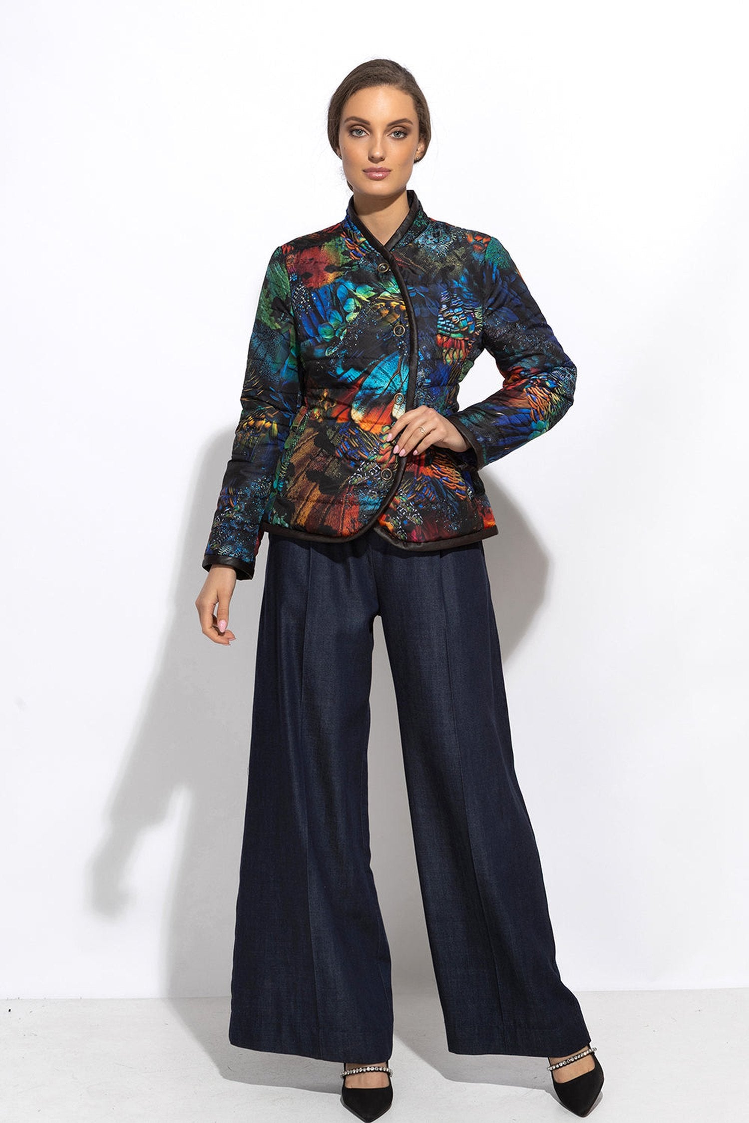 LIGHTLY COATED JACKET WITH QUILTED LINING - AMAZONIA