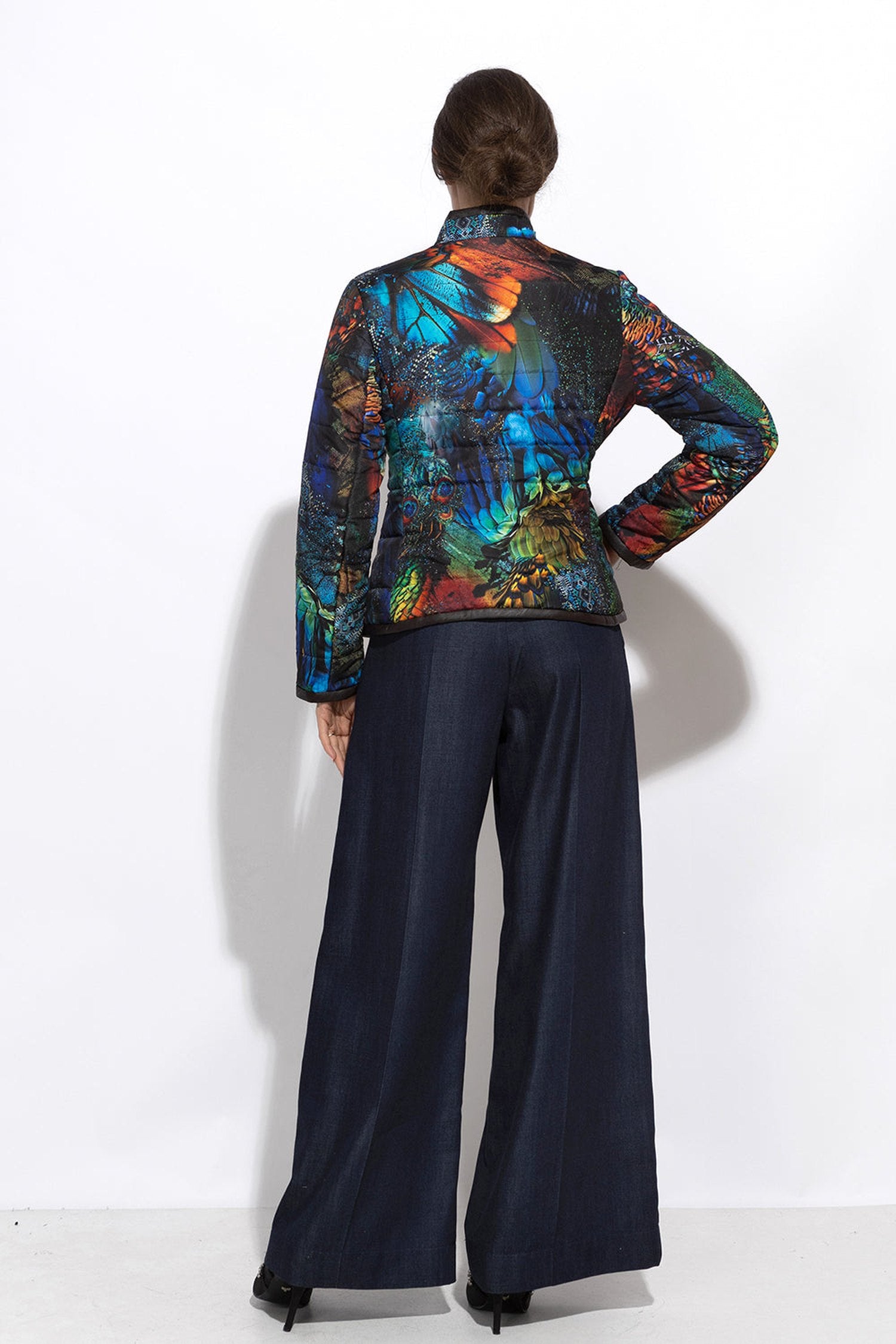 LIGHTLY COATED JACKET WITH QUILTED LINING - AMAZONIA