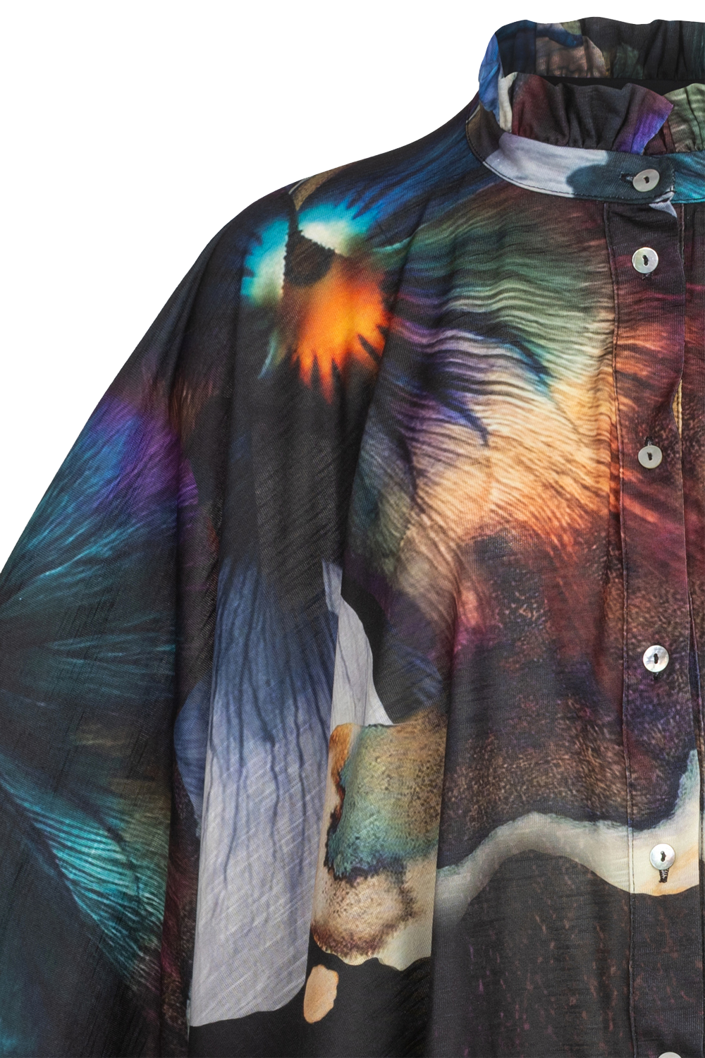 АСИМЕТРИЧНА КВАДРАТНА ТУНИКА - VIOLET