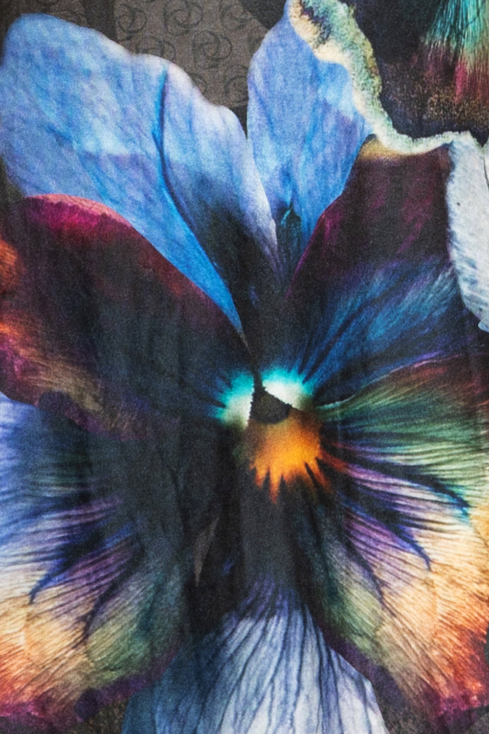 РОКЛЯ ОТ КАДИФЕ С ДЪЛЪГ РЕГЛАН РЪКАВ И ЦЕПКА - VIOLET