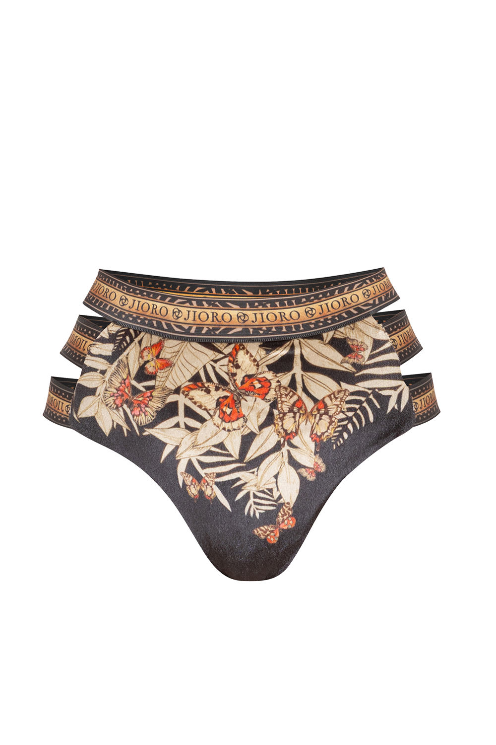 ДОЛНИЩЕ С ВИСОКА ТАЛИЯ ОТ КАДИФЕ - MIDNIGHT BUTTERFLIES