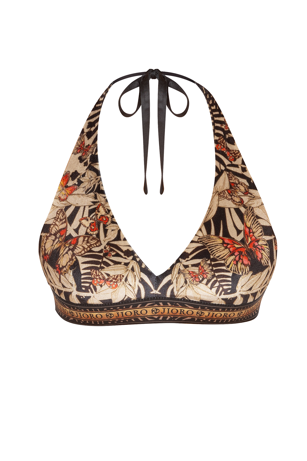 ГОРНИЩЕ ОТ КАДИФЕ ТИП ТРИЪГЪЛНИК - MIDNIGHT BUTTERFLIES