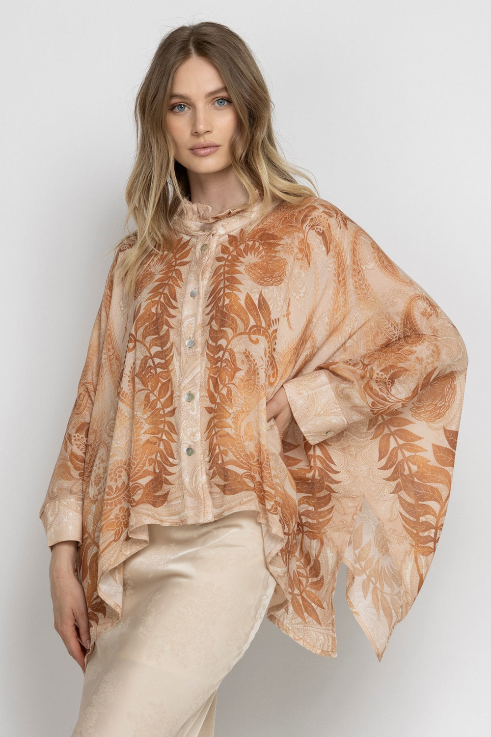 BOXY TUNIC - SUNSET JIORO ТУНИКА СЪС СВОБОДЕН СИЛУЕТ - SUNSET JIORO