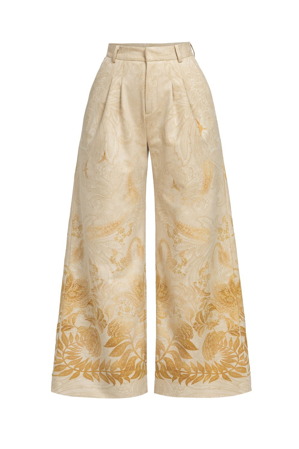 HIGH-WAIST WIDE-LEG PANTS - SUNSET JIORO ПАНТАЛОН С ВИСОКА ТАЛИЯ И ШИРОКИ КРАЧОЛИ - SUNSET JIORO