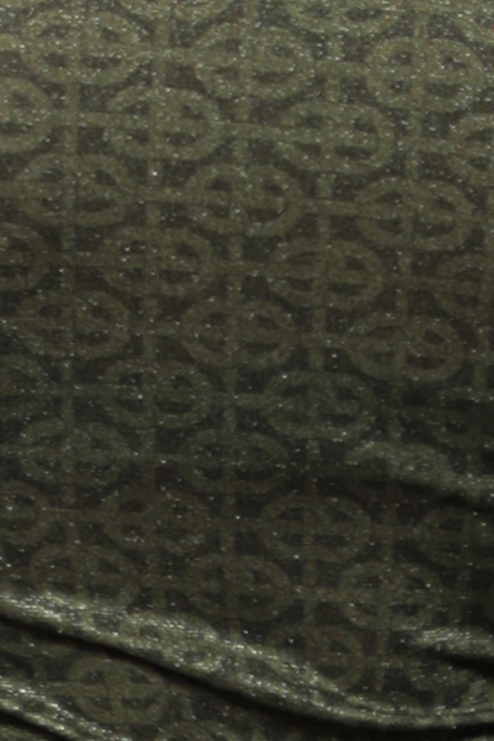 БЛУЗА С ОТВОРЕНИ РАМЕНЕ - EMERALD GREEN LOGO