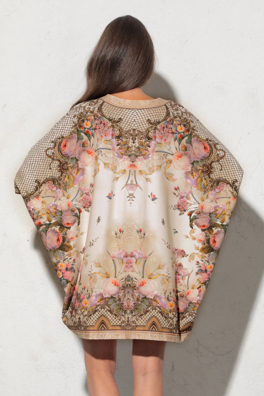 ЖИЛЕТКА ОТ ФРЕНЧ ТЕРИ - BAROQUE FLOWERS