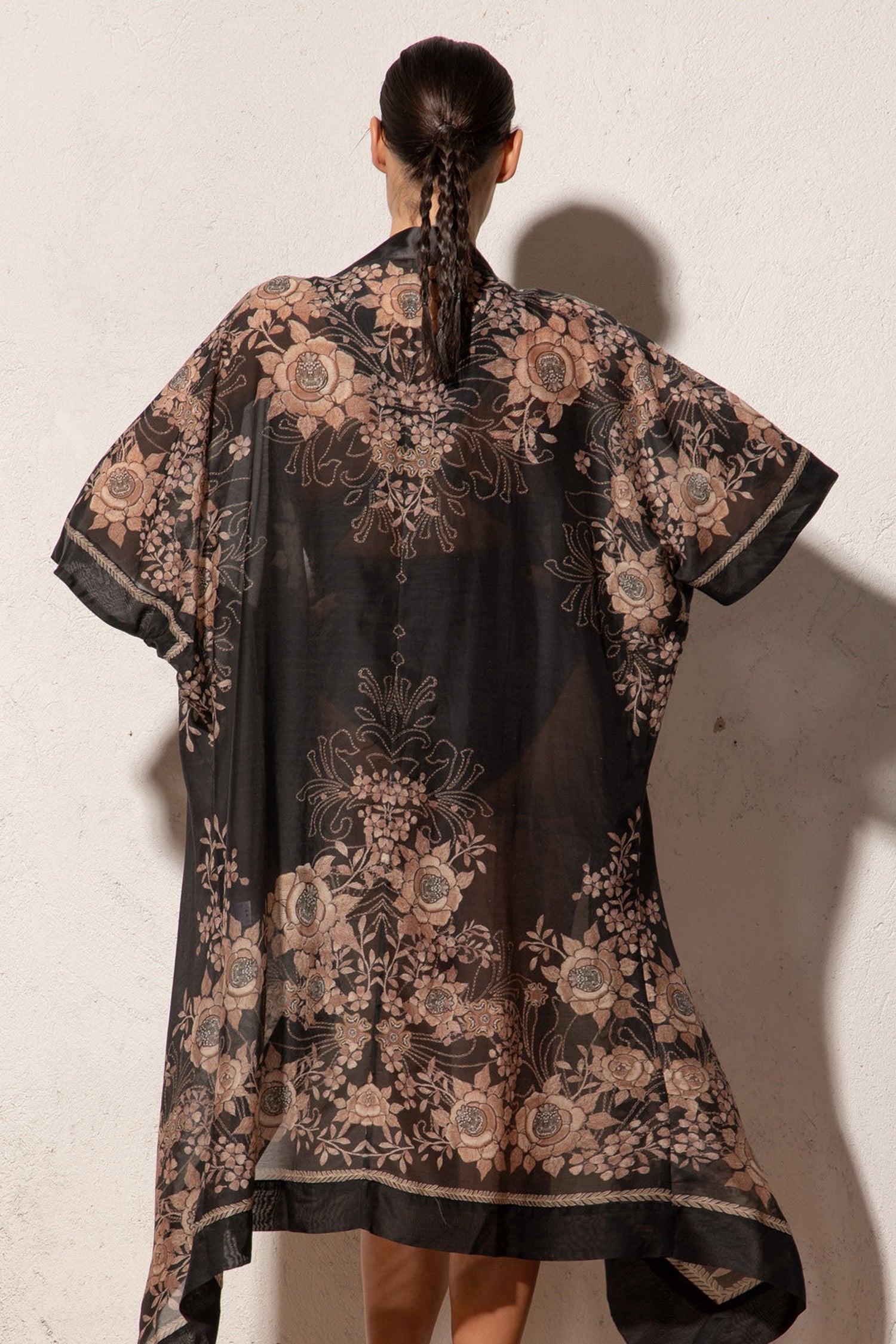 КИМОНО ОТ КОПРИНА И ПАМУК - GOLDEN ROSES