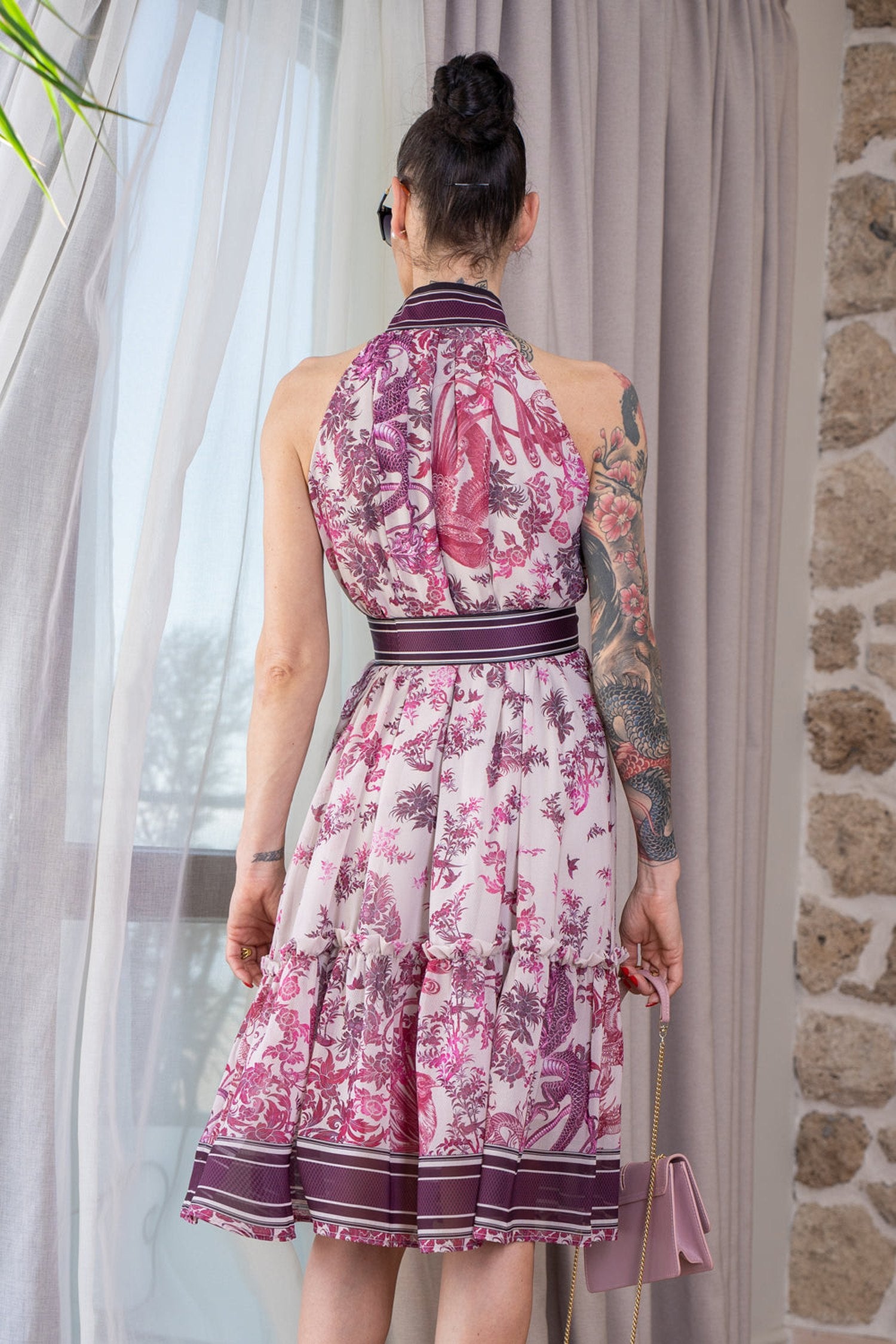 РОКЛЯ ОТ ШИФОН - ASIA BORDEAUX