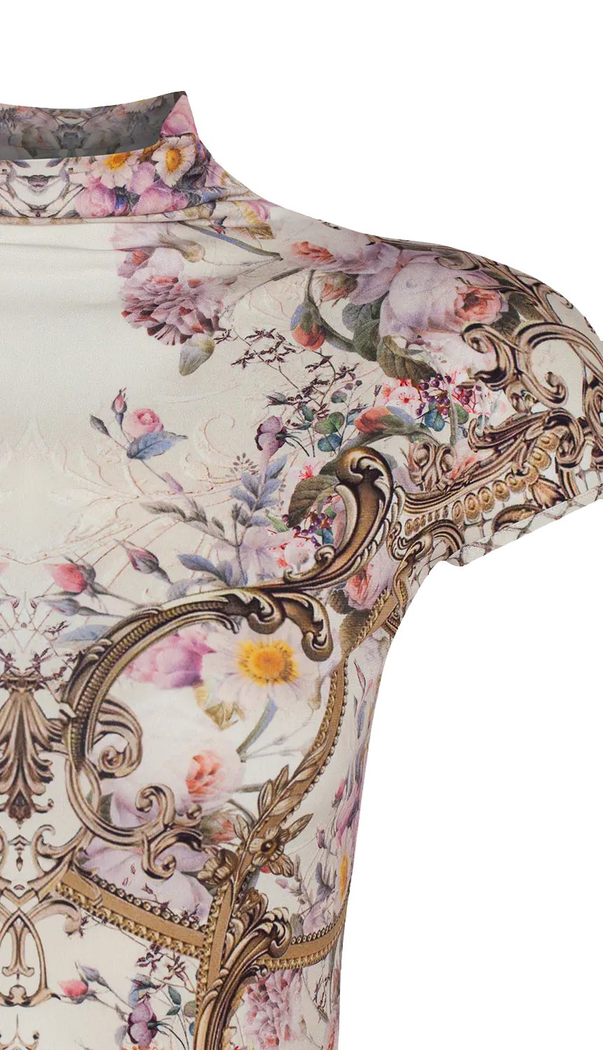 БЕЙСИК ТОП - BAROQUE FLOWERS