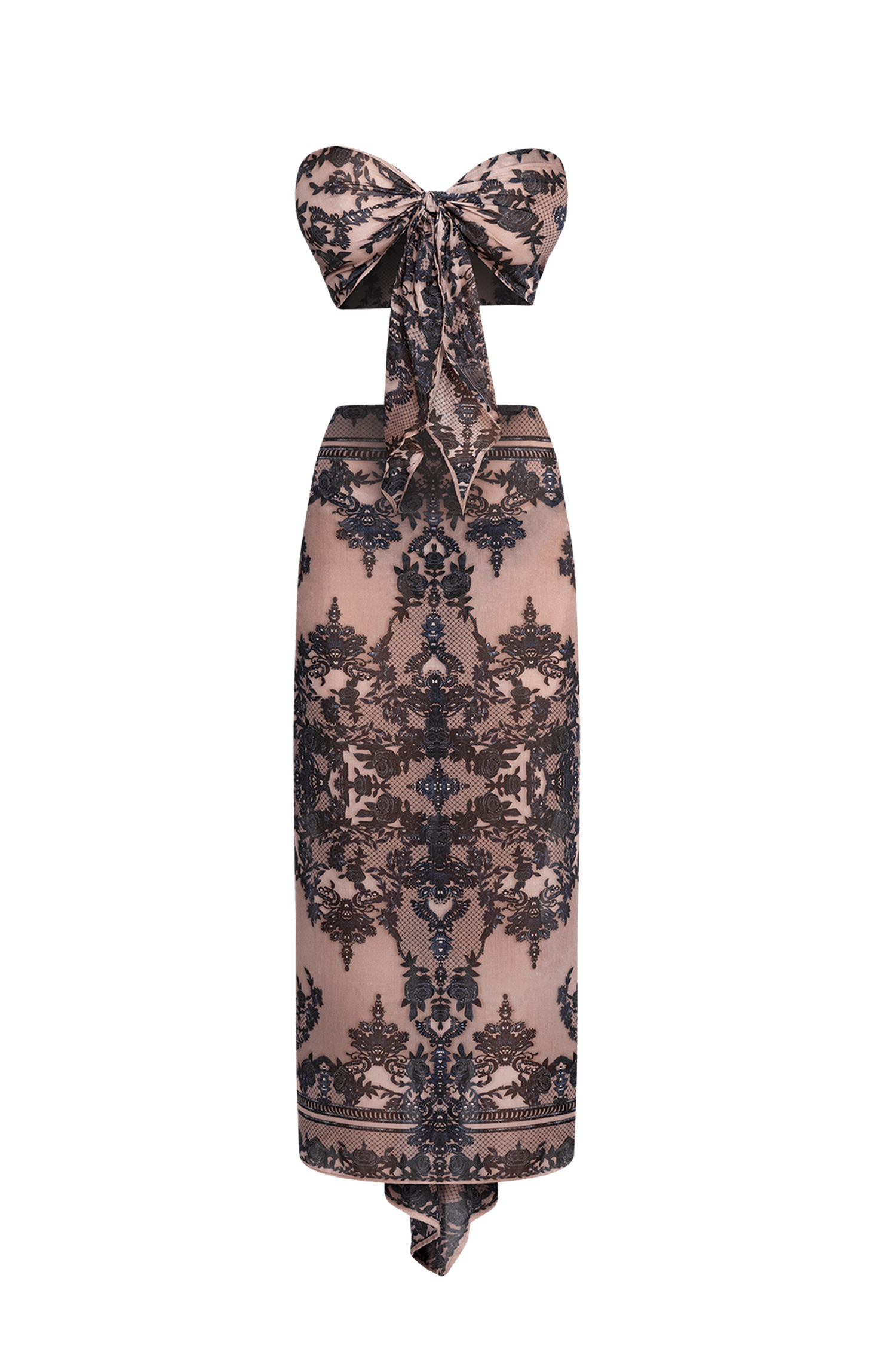 ПАРЕО ОТ ВИСКОЗА И КОПРИНА - GRAFFITI POWDER