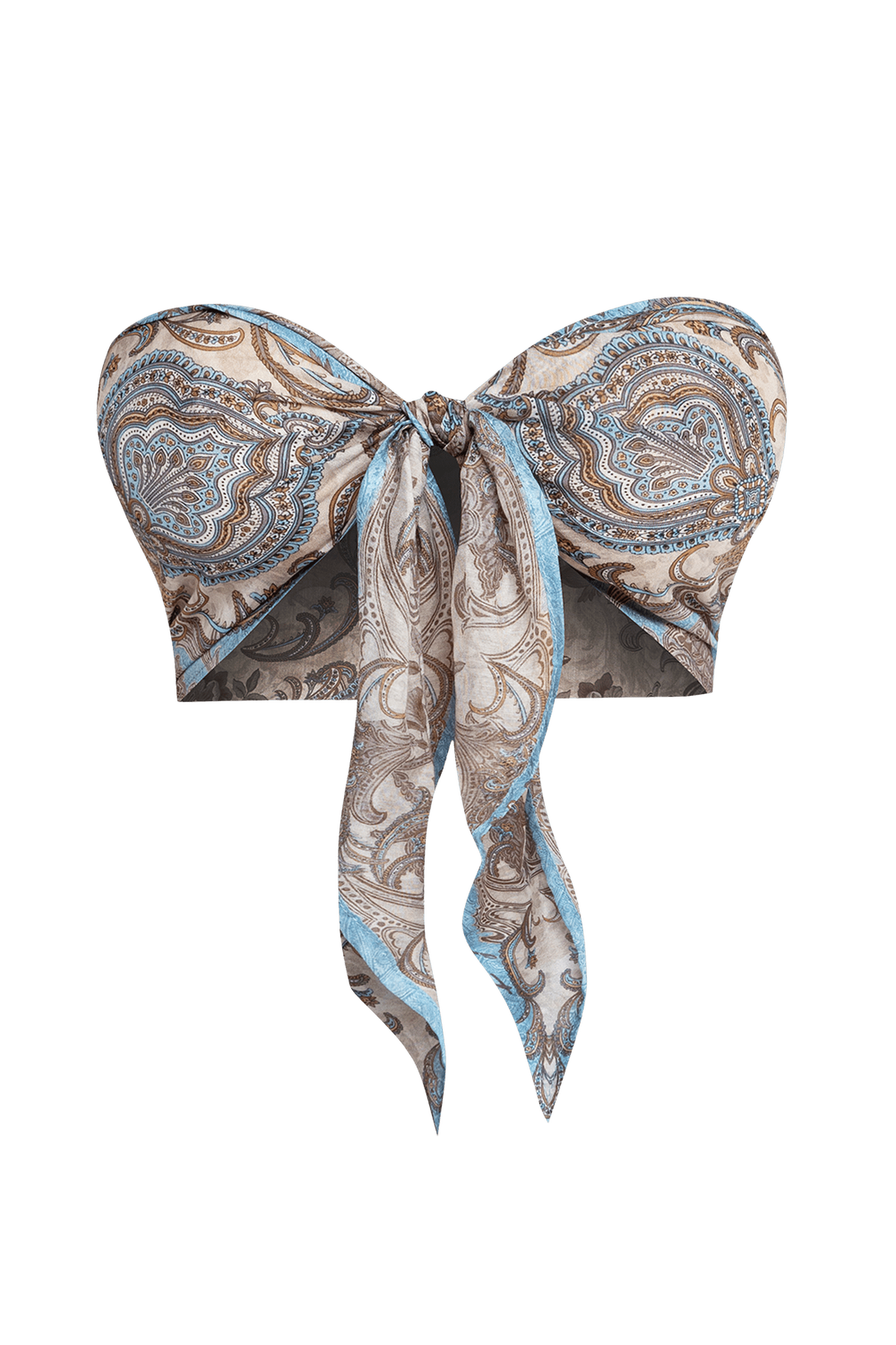 КОМПЛЕКТ ПАРЕО И ШАЛ ОТ КОПРИНА И ПАМУК – PAISLEY SKY