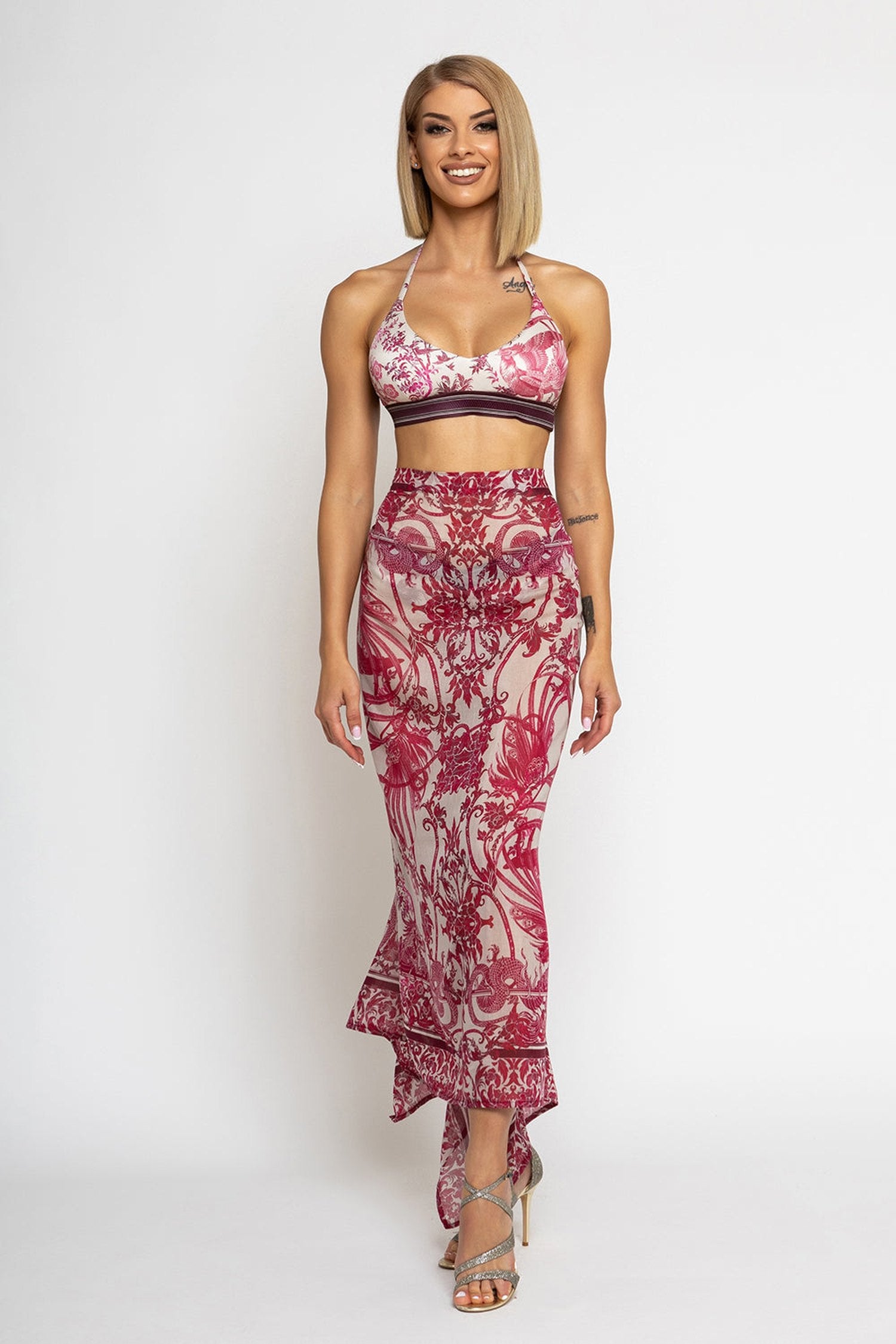 СЕТ ПАРЕО И ШАЛ ОТ ПАМУК КОПРИНА - ASIA BORDEAUX