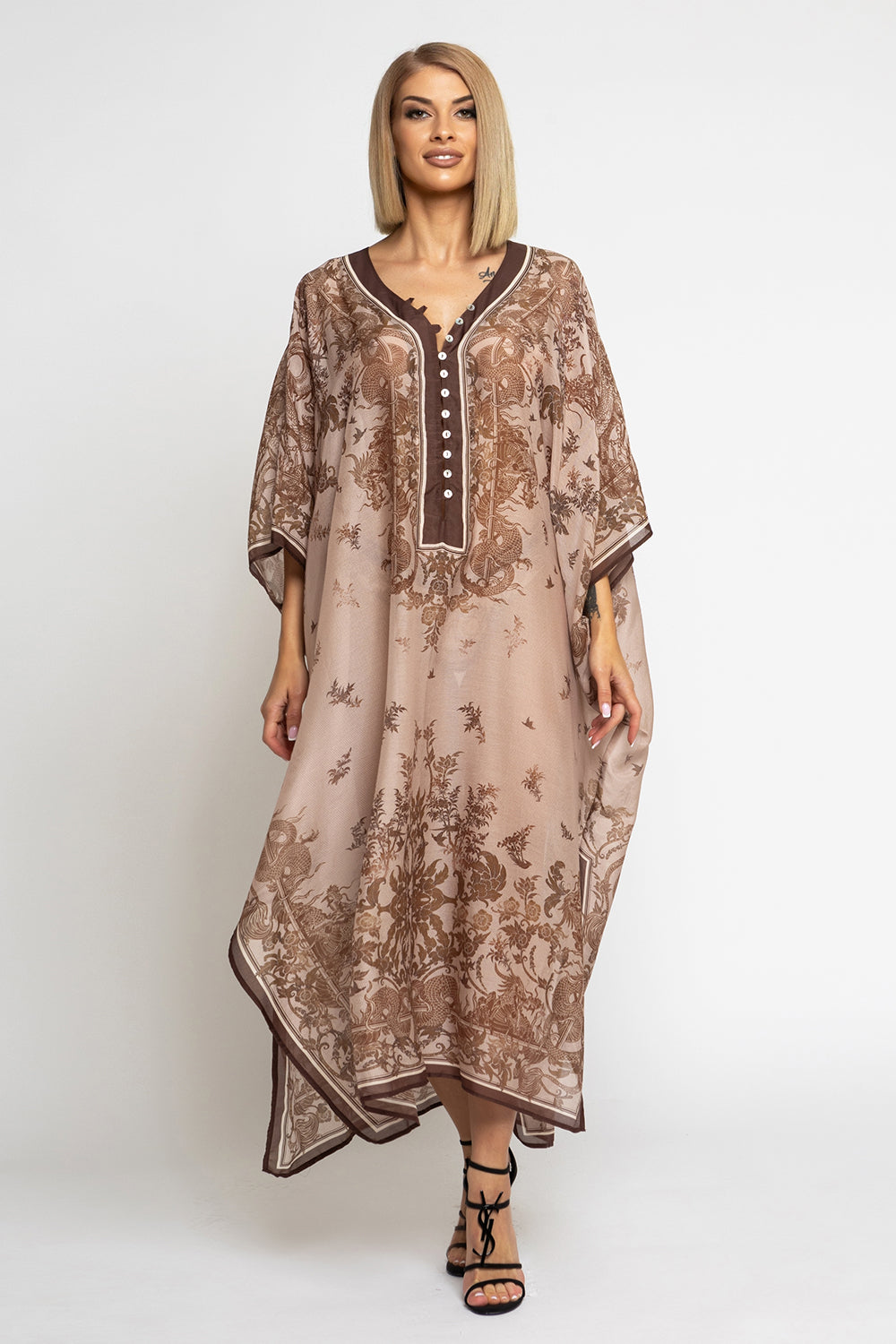 РОКЛЯ КАФТАН  -  ASIA BEIGE