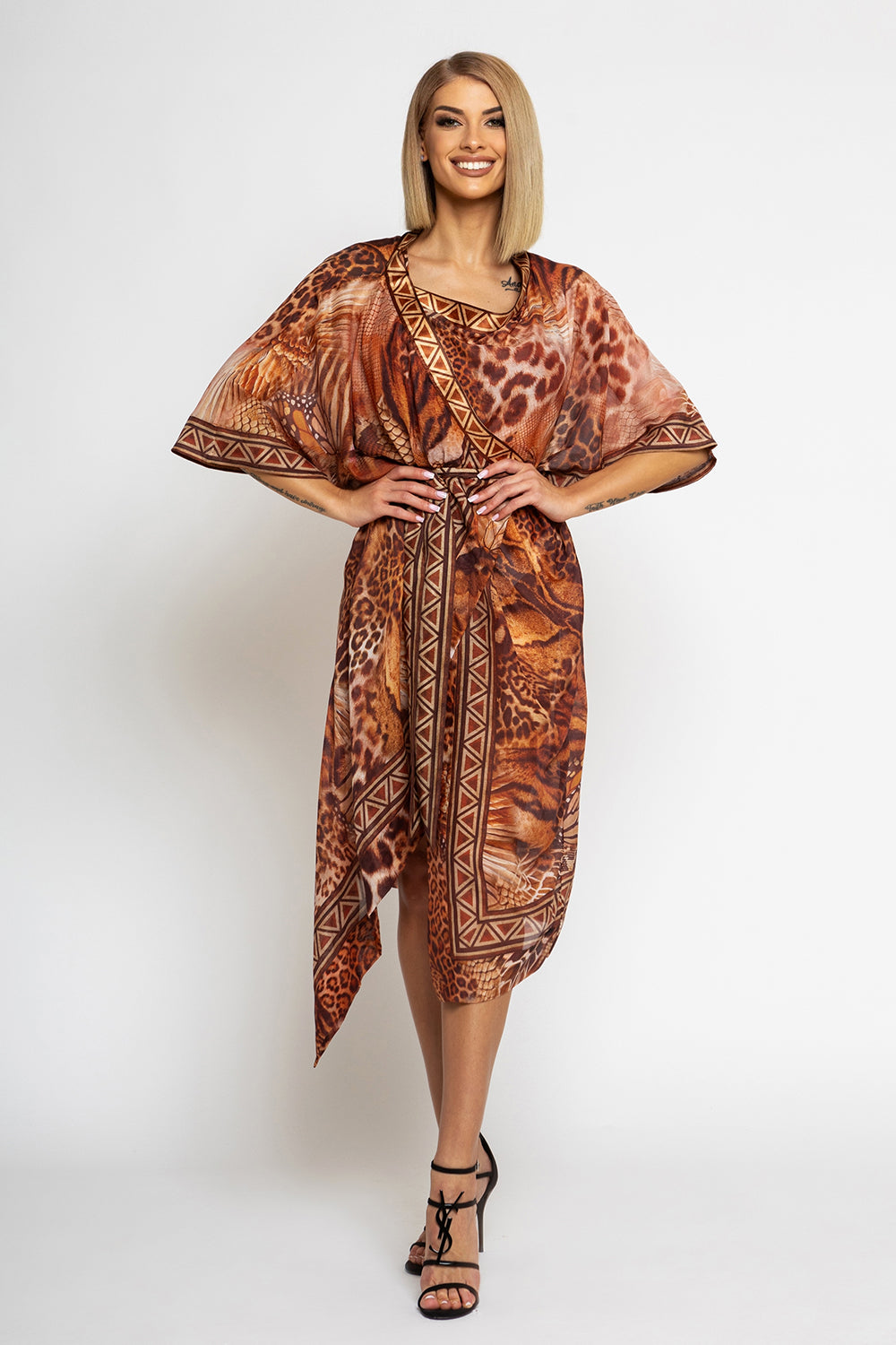 КИМОНО ОТ КОПРИНА И ПАМУК - LEO SAND