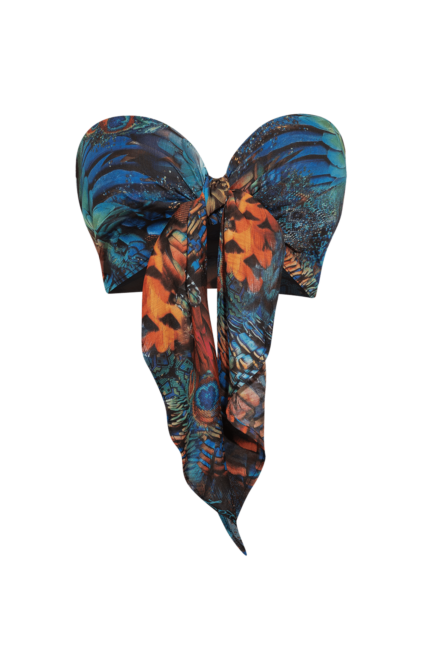 СЕТ ПАРЕО И ШАЛ ОТ ВИСКОЗА С КОПРИНА - AMAZONIA