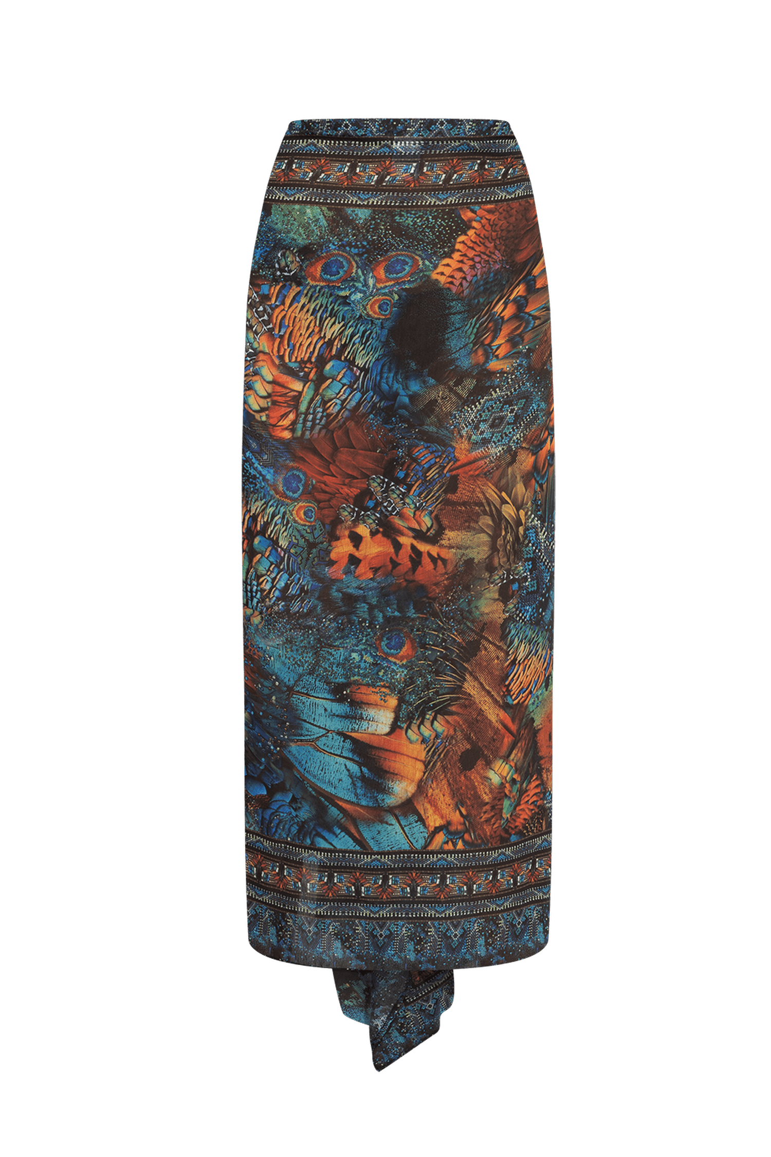 СЕТ ПАРЕО И ШАЛ ОТ ВИСКОЗА С КОПРИНА - AMAZONIA