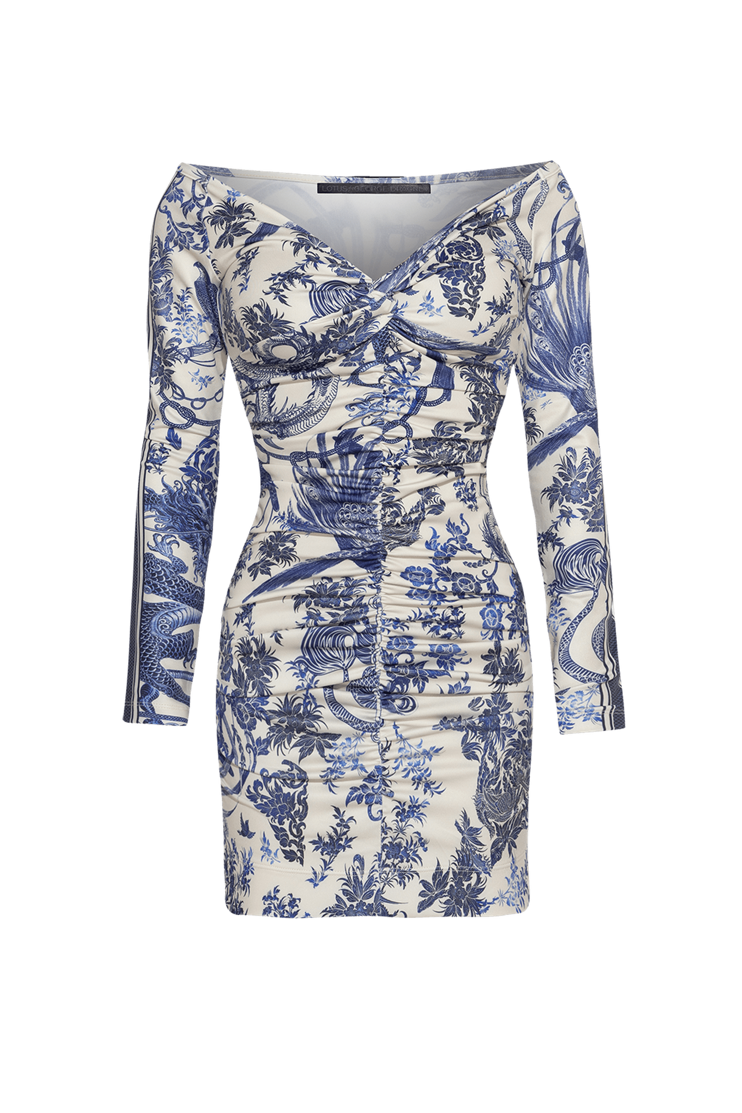 РОКЛЯ С ДЪЛЪГ РЪКАВ И НАБОРИ - ASIA SKY