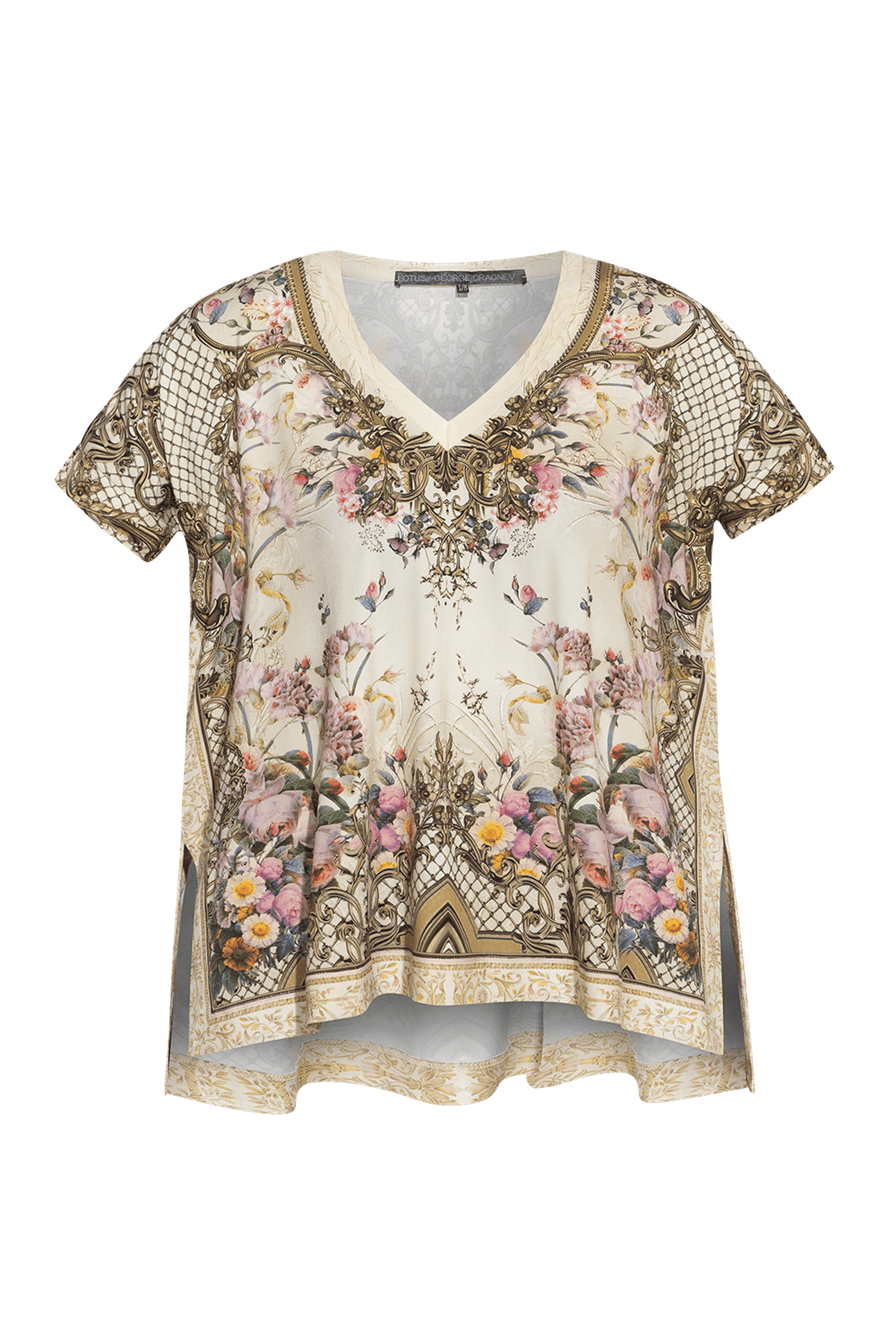 СВОБОДЕН ТОП - BAROQUE FLOWERS
