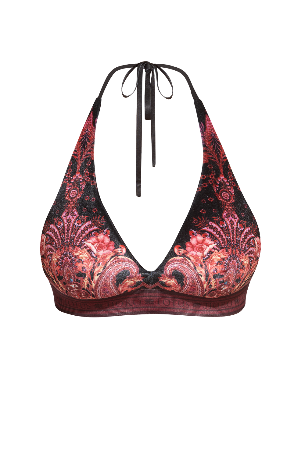 ГОРНИЩЕ НА БАНСКИ ТИП ТРИЪГЪЛНИК - PAISLEY DARK