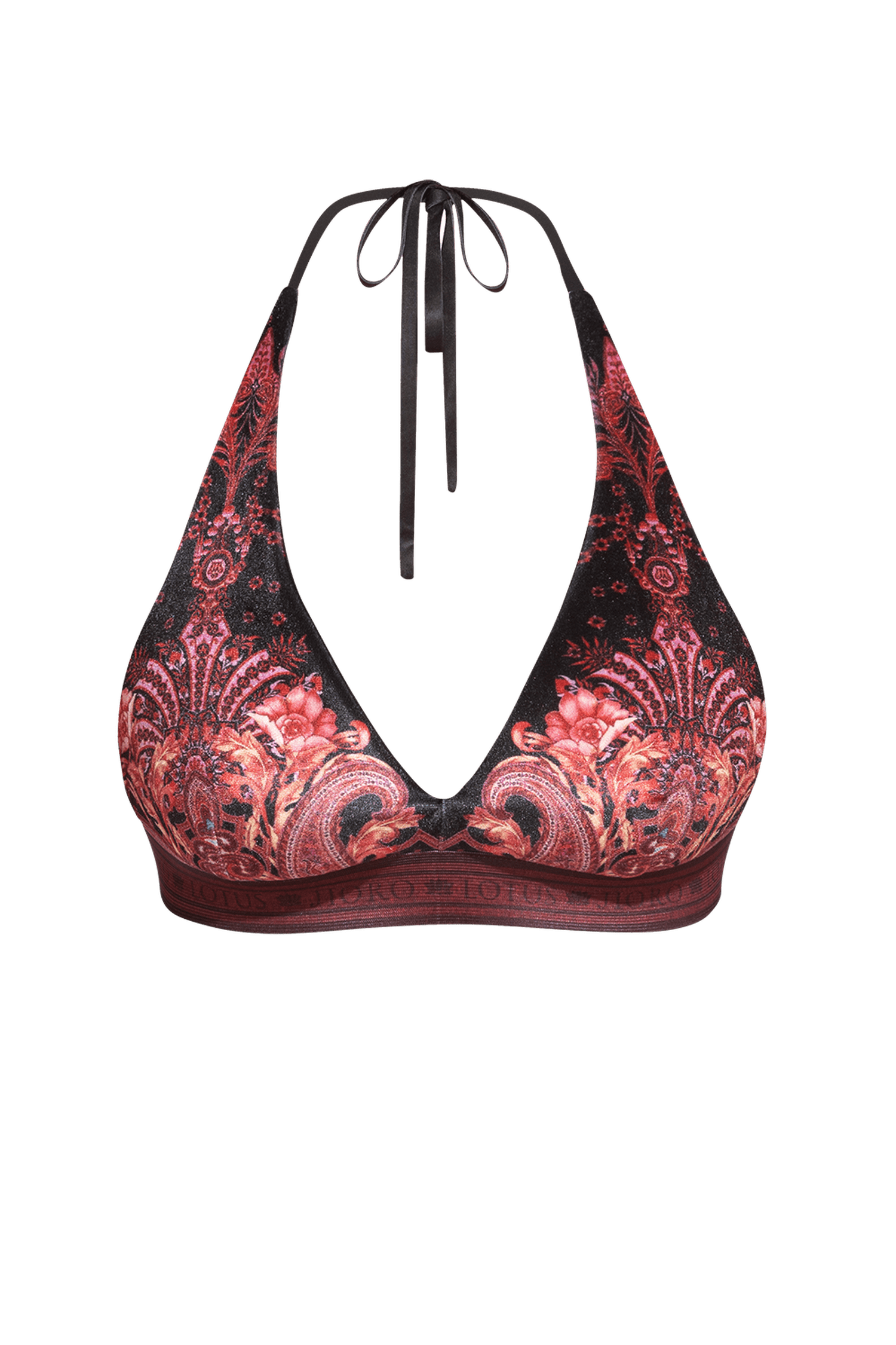 ГОРНИЩЕ НА БАНСКИ ТИП ТРИЪГЪЛНИК - PAISLEY DARK