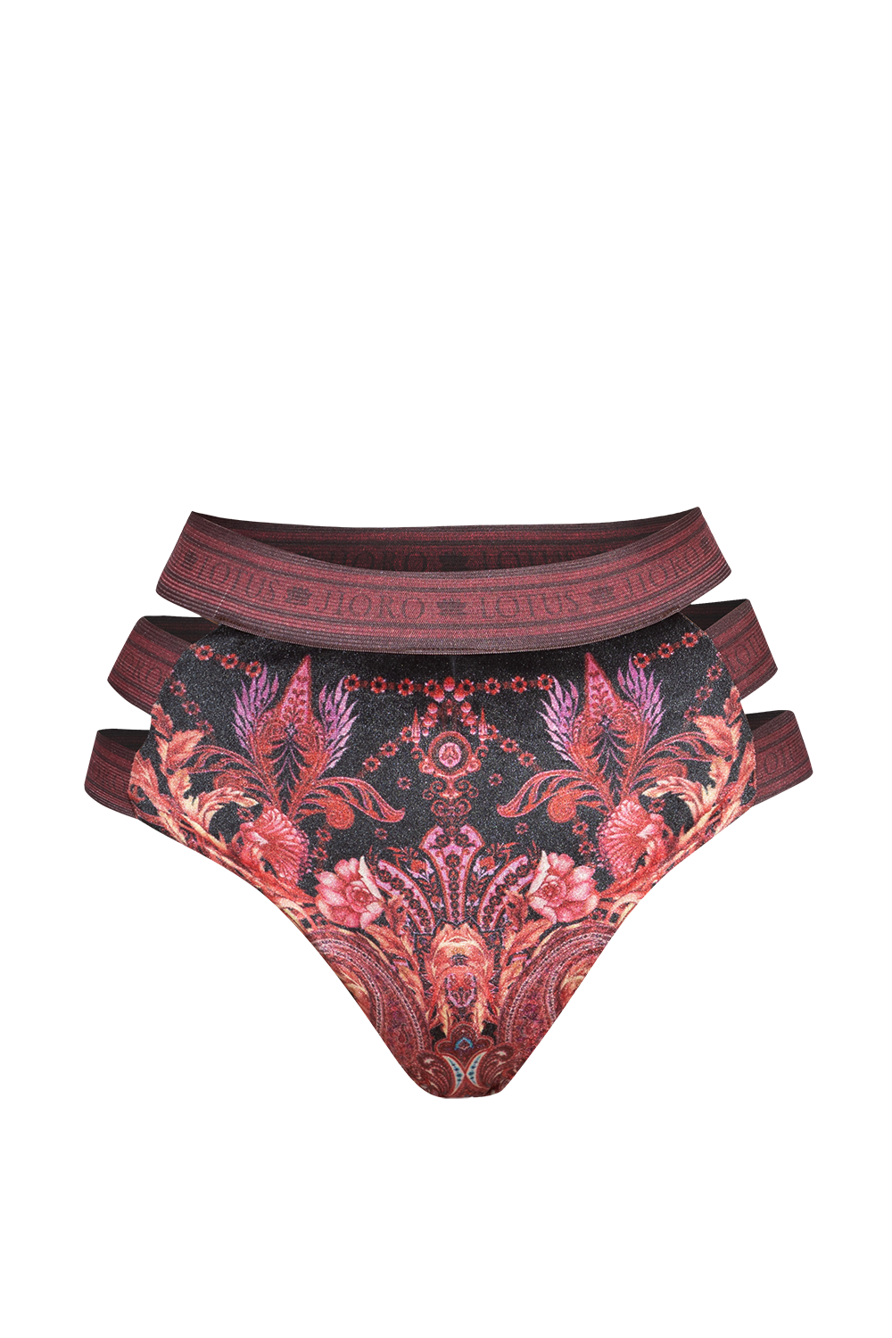 ДОЛНИЩЕ С ВИСОКА ТАЛИЯ ОТ КАДИФЕ - PAISLEY DARK