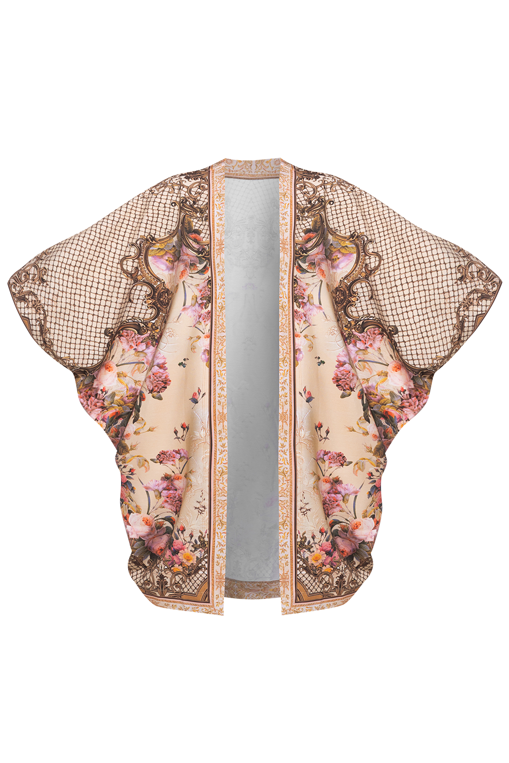 ЖИЛЕТКА ОТ ФРЕНЧ ТЕРИ - BAROQUE FLOWERS