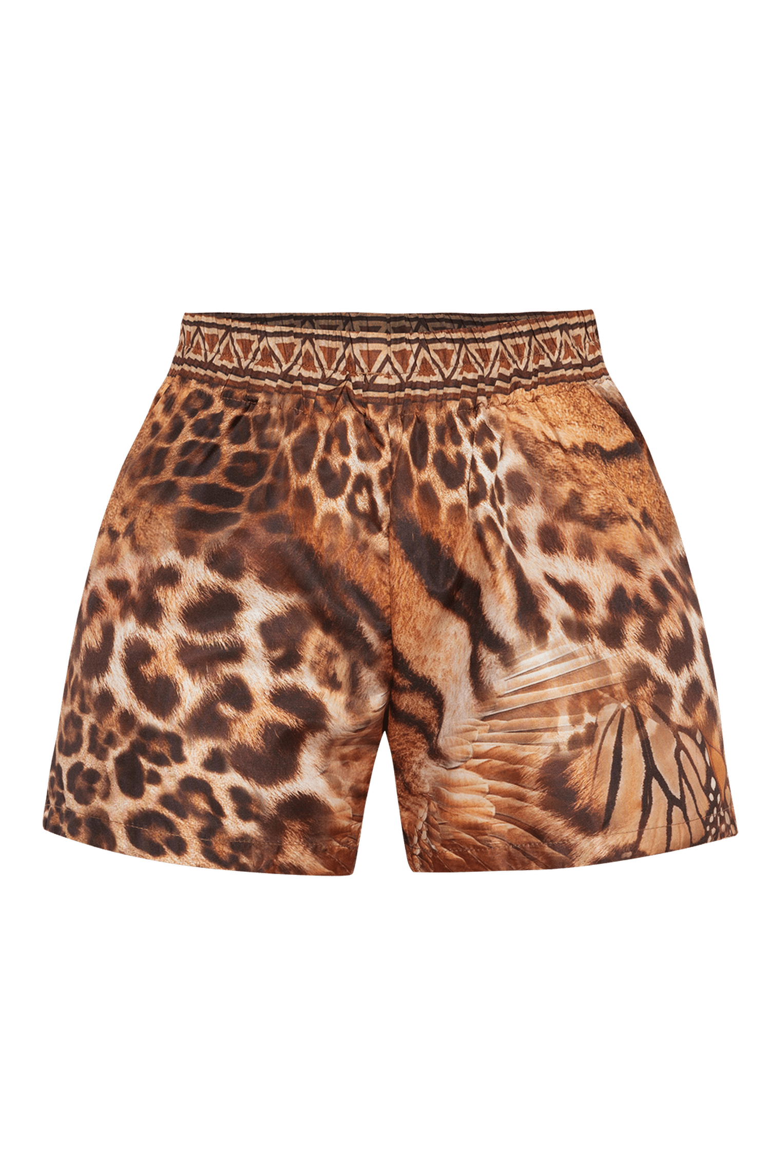 SATIN VISCOSE SHORTS - LEO SAND JIORO ДАМСКИ ШОРТИ ОТ ЛЪСКАВА ВИСКОЗА - LEO SAND JIORO