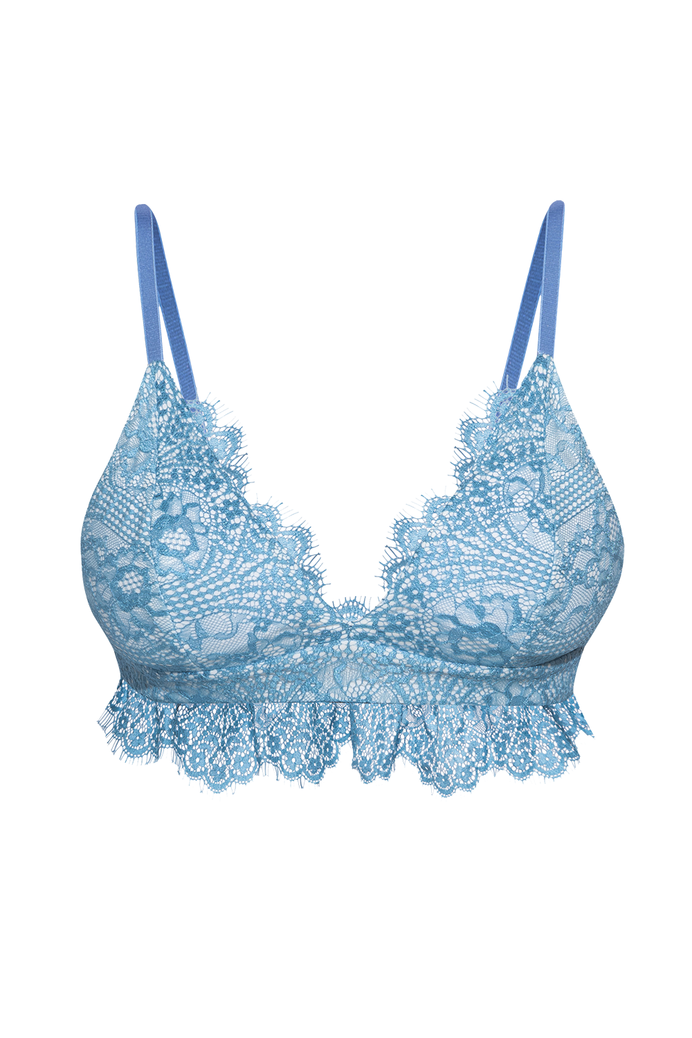 BLUE LACE TOP - ESSENTIALS
