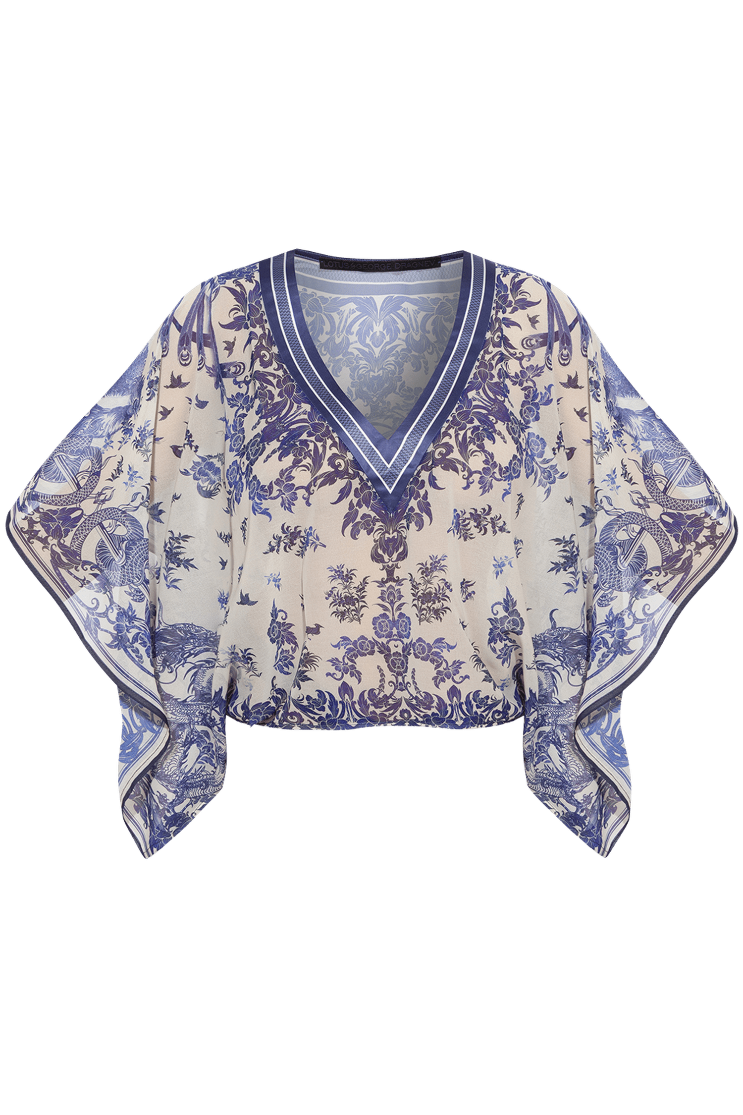 SILK COTTON TUNIC - ASIA SKY JIORO ТUNIКА ОТ ПАМУК КОПРИНА - ASIA SKY JIORO