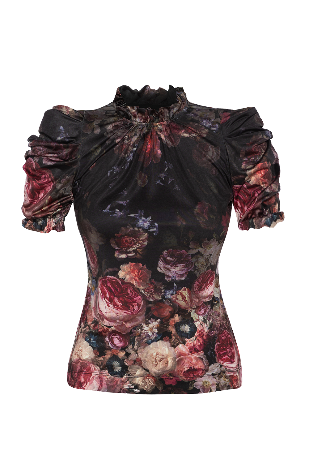 БЛУЗА С РУЖКИ - VINTAGE FLOWERS