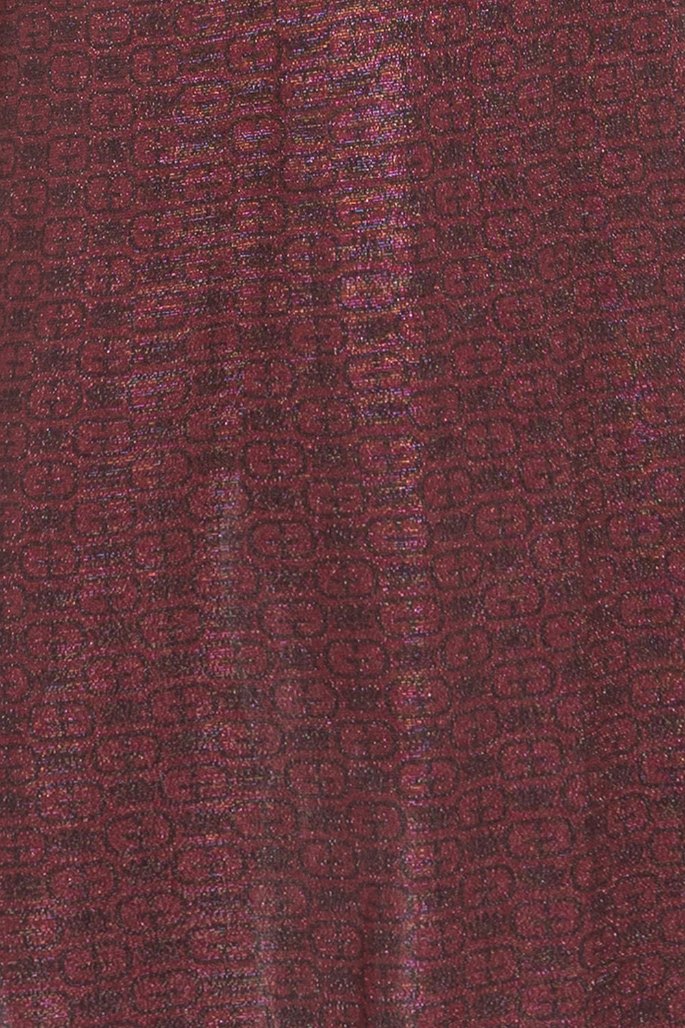 АСИМЕТРИЧНА РОКЛЯ ОТ ЛУРЕКС С ВЪЗЕЛ - BURGUNDY LOGO