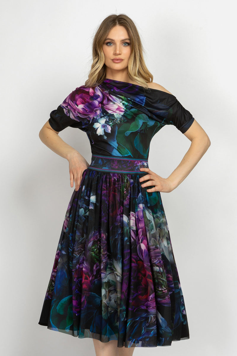 SLEEVELESS DROP-SHOULDER TOP - PEONIES JIORO БЛУЗА С ПАДНАЛО РАМО - PEONIES JIORO