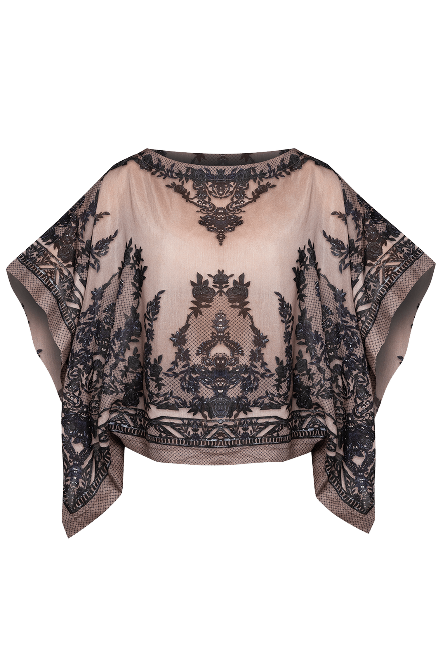 LOOSE BLOUSE – GRAFFITI POWDER