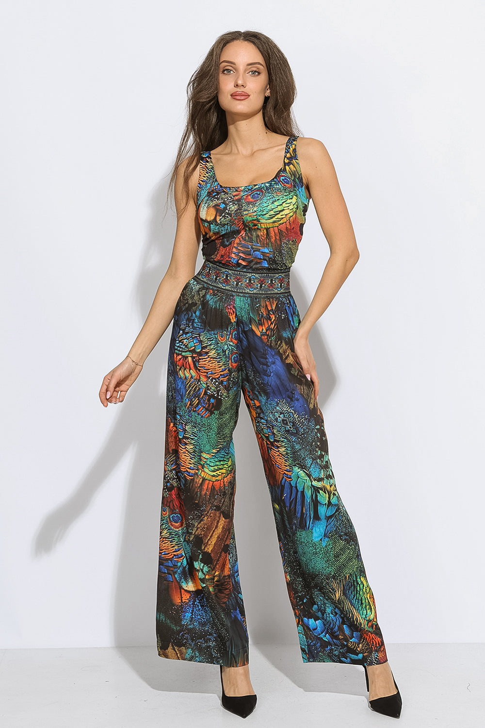 LOOSE VISCOSE PANTS - AMAZONIA