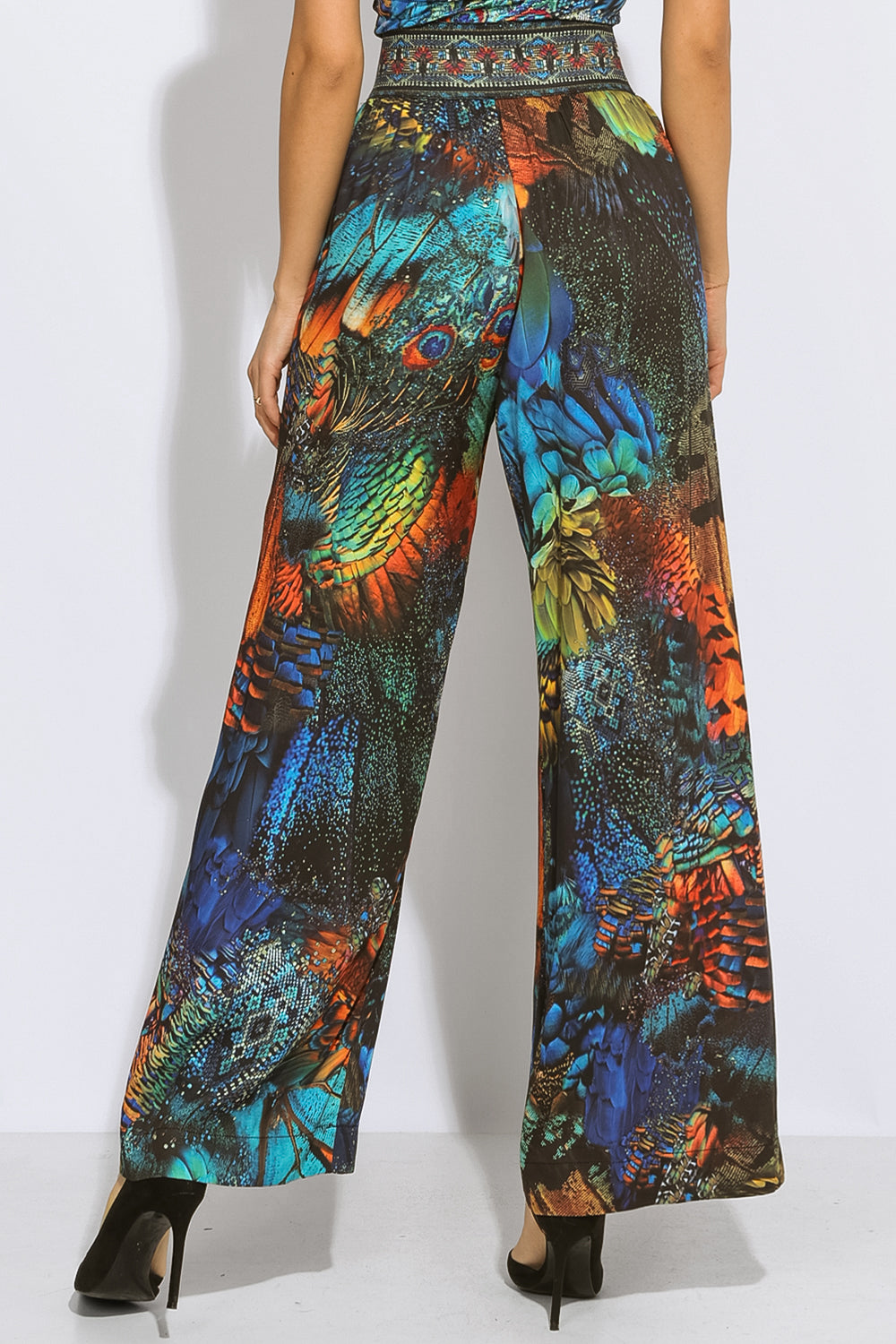 LOOSE VISCOSE PANTS - AMAZONIA