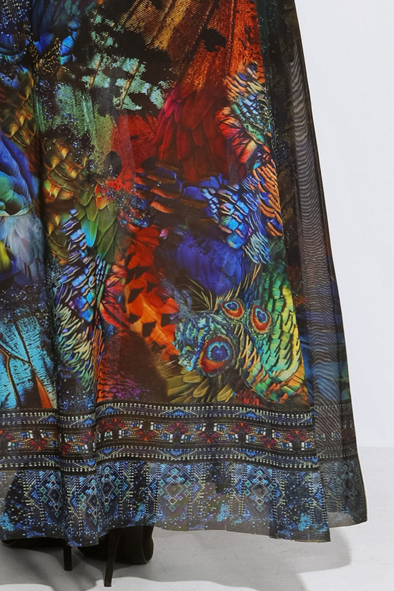 ДЪЛГА РОКЛЯ ОТ ФИНА МРЕЖА - AMAZONIA