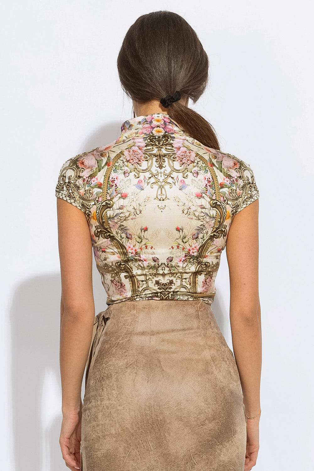 BASIC BLOUSE - BAROQUE FLOWERS