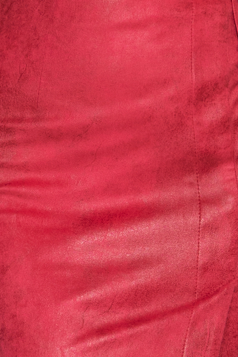 SUEDE-EFFECT CYCLAMEN WRAP SKIRT - ESSENTIALS JIORO АСИМЕТРИЧНА ПОЛА ОТ МАТЕРИЯ С ВЕЛУРЕН ЕФЕКТ В ЦВЯТ ЦИКЛАМА – ESSENTIALS JIORO