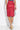 SUEDE-EFFECT CYCLAMEN WRAP SKIRT - ESSENTIALS JIORO АСИМЕТРИЧНА ПОЛА ОТ МАТЕРИЯ С ВЕЛУРЕН ЕФЕКТ В ЦВЯТ ЦИКЛАМА – ESSENTIALS JIORO