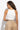 COTTON RIBBED CAMI TOP WITH THIN STRAPS IN WHITE - ESSENTIALS JIORO ПАМУЧЕН РИПСЕН ПОТНИК С ТЪНКИ ПРЕЗРАМКИ В БЯЛО - ESSENTIALS JIORO