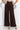 HIGH-WAISTED WIDE-LEG PANTS IN SUEDE-EFFECT DARK BROWN - ESSENTIALS JIORO ПАНТАЛОН С ВИСОКА ТАЛИЯ И ШИРОКИ КРАЧОЛИ С ЕФЕКТ НА ВЕЛУР В КАФЯВО - ESSENTIALS JIORO